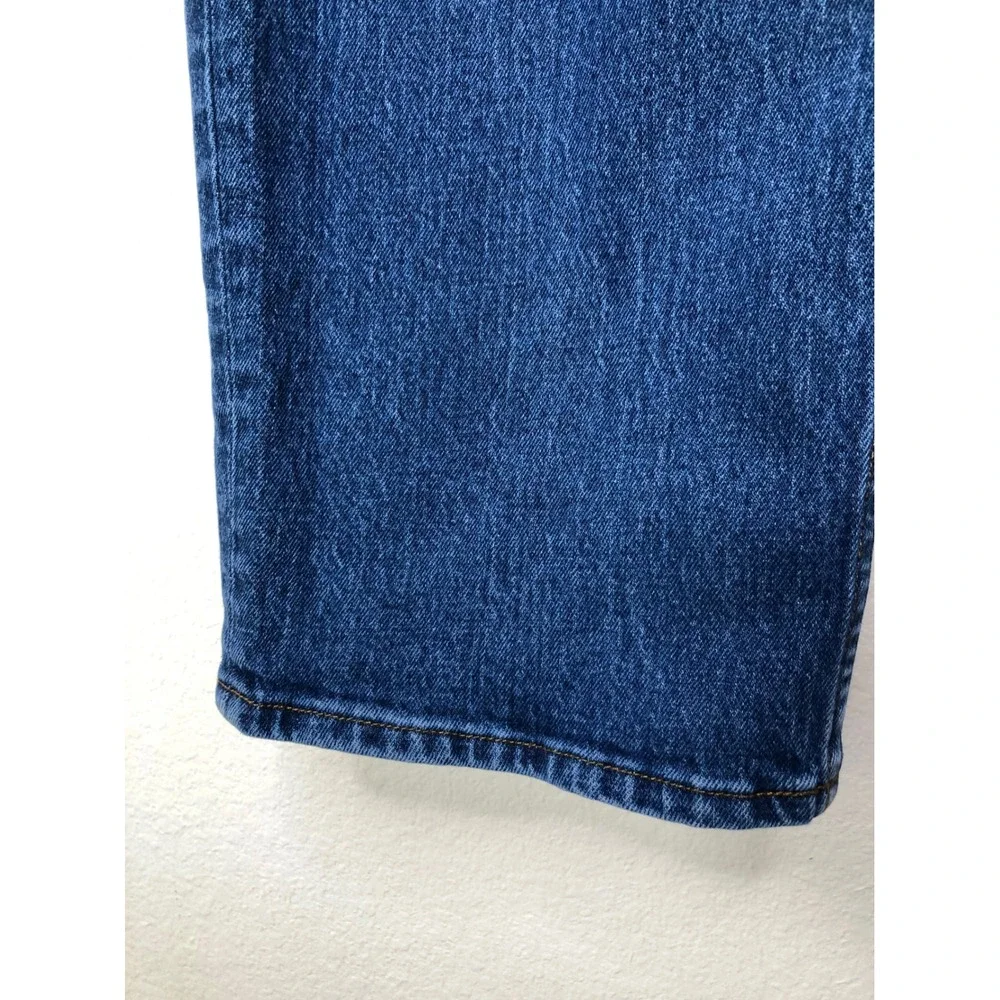 Abercrombie Fitch 90's Straight Ultra High Rise Mid Wash Denim‎ Jeans W50 L31